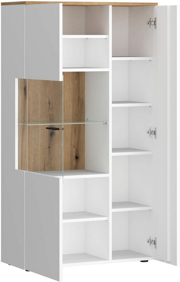 Home affaire Vitrine Dalano Höhe ca. 144 cm – Bild 3 von 5