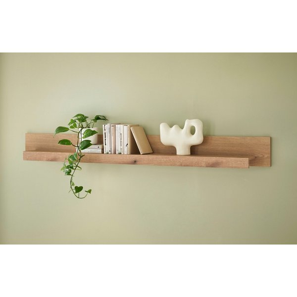 Home affaire Wandboard Cantara, modernes Wandregal, Hängeregal mit Ablagefach, vielseitig einsetzbar, in Eiche Evoke, Weiß oder Kaschmir erhältlich