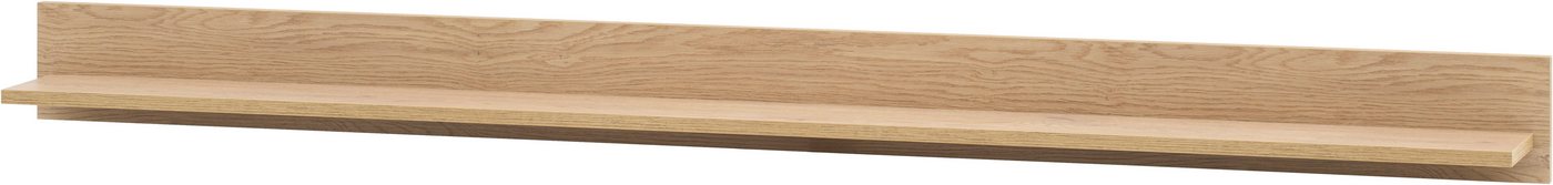 Home affaire Wandboard Fredericia, modernes Wandregal, Wandhalter mit Ablagefläche, vielseitig einsetzbares Hängeregal, Eiche Cremona Toro, 195 cm breit – Bild 3 von 5