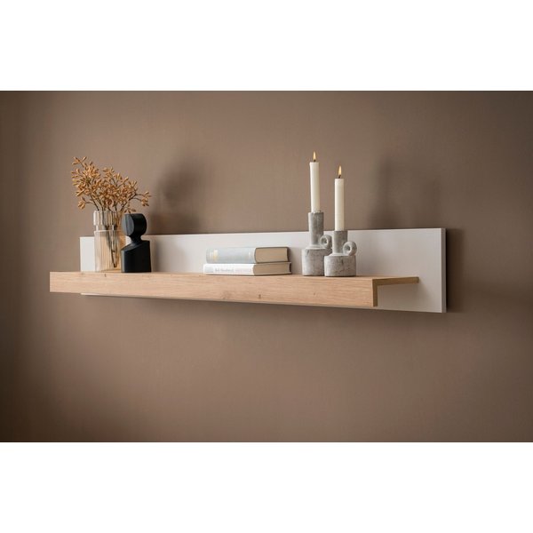 Home affaire Wandboard Sonora, modernes Wandregal, Wandhalter mit Ablagefläche, 159 cm breit, vielseitig einsetzbares Hängeregal, in zwei Größen verfügbar