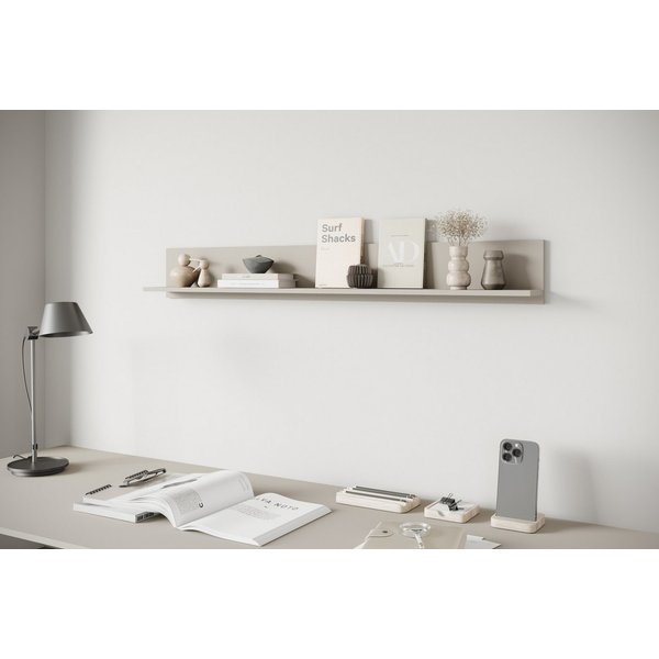 Home affaire Wandboard Wandregal Vera, 1-tlg., ideal für Deko & Bücher, 138x23x18 cm, hängend