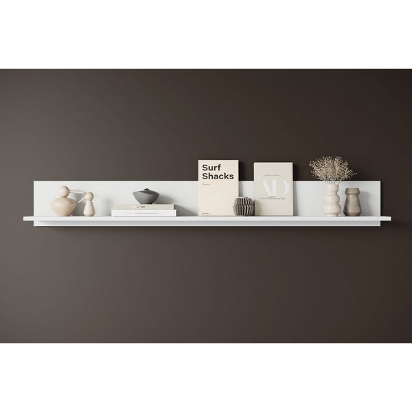 Home affaire Wandboard Wandregal Vera, 1-tlg., ideal für Deko & Bücher, 138x23x18 cm, hängend