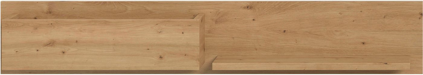 Home affaire Wandregal EVRID, Breite 110cm, inkl. 1 Ablageboden & 1 offenem Fach, 1-tlg., Wandboard, Ablageboard, Regal, Regalboard, Wandpaneel – Bild 3 von 5