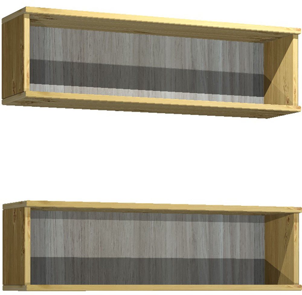 Home affaire Wandregal Meliss, aus nordischer Kiefer gefertigt, Breite 80 cm, 2-tlg – Bild 5 von 5