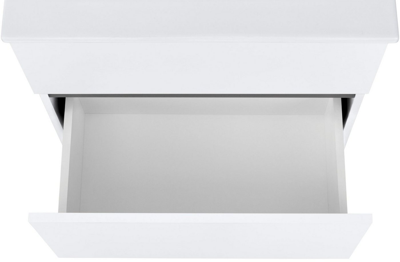 Home affaire Waschtisch Wisla, Waschplatz, Badezimmerschrank (Set, 2-St., Waschtisch mit Waschbecken), Badmöbel für Wandmontage mit Klappe, Schublade und Kerami – Bild 5 von 5