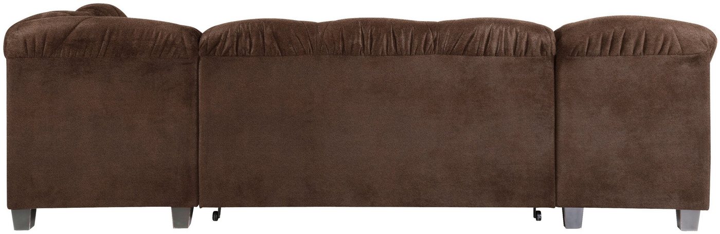 Home affaire Wohnlandschaft Camelita, viel Platz, bequem und zeitlos, Breite 289cm, U-Form, wahlweise mit Bettfunktion – Bild 4 von 5