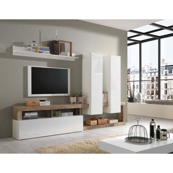 Home affaire Wohnwand Hamburg, (Set, 4-St)