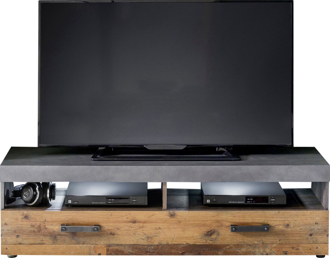 Home affaire Wohnwand Ilana, Komplettset bestehend aus: TV-Unterteil und Wandboard – Bild 4 von 5