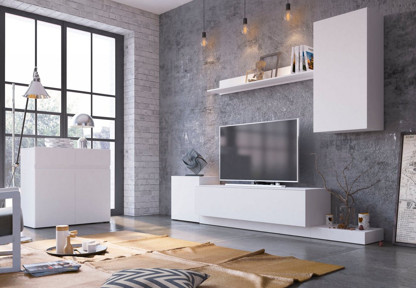 Home affaire Wohnwand Rimini, (Set, 4-St) – Bild 4 von 5