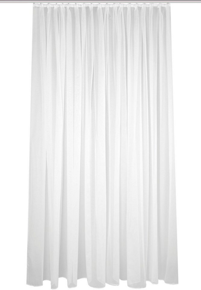 Home Basics Gardine SABLIO (1 St), Faltenband, transparent, Fertigstore Feinsable – Bild 3 von 4
