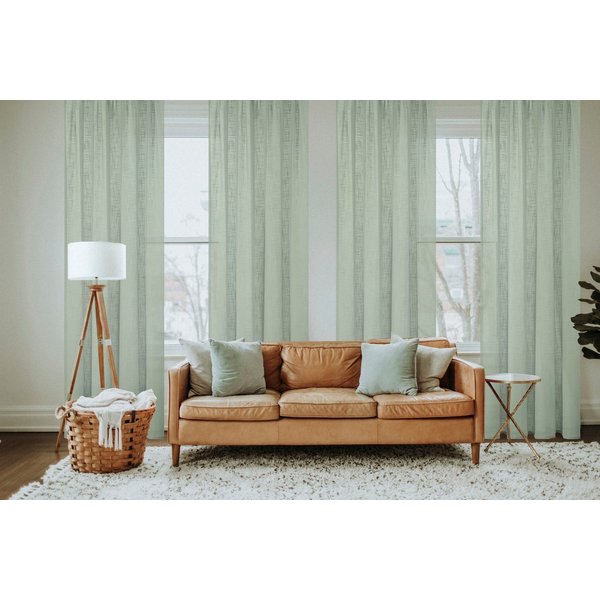 Home Basics Vorhang SOFTY (1 St), Ösen, halbtransparent, Ösenschal SOFTY Uni