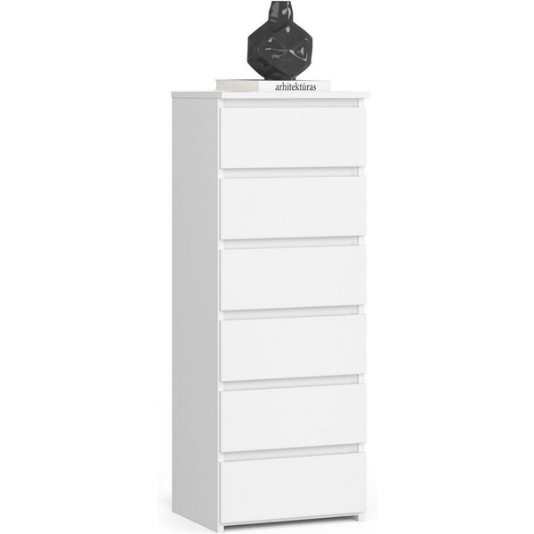 Home Collective Kommode 40 cm breit Holz Highboard Sideboard für Flur Schlafzimmer Wohnzimmer (Mehrzweckschrank Schrank schmal Kommode Schlafzimmer mit Schublad