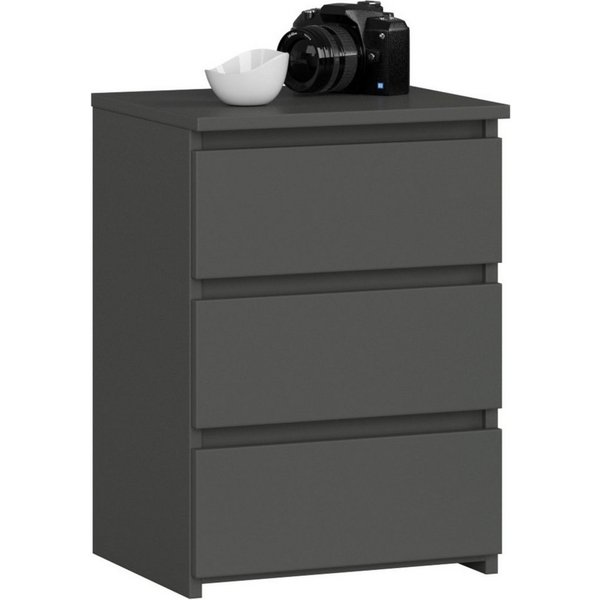 Home Collective Kommode 40 cm breit Holz Highboard Sideboard für Flur Schlafzimmer Wohnzimmer (Mehrzweckschrank Schrank schmal Kommode Schlafzimmer mit Schublad
