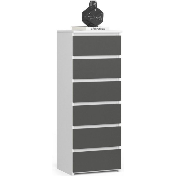 Home Collective Kommode 40 cm breit Holz Highboard Sideboard für Flur Schlafzimmer Wohnzimmer (Mehrzweckschrank Schrank schmal Kommode Schlafzimmer mit Schublad