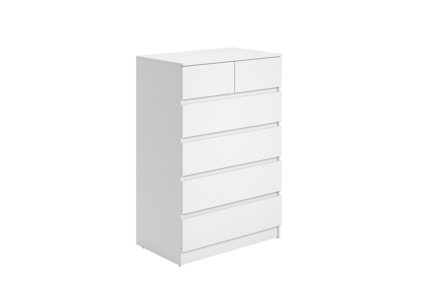 Home Collective Kommode Sideboard mit 6 Schubladen Highboard Schubladenschrank Made in Germany (Anrichte Schlafzimmer Wohnzimmer Flur Büro Organizer), Mehrzweck – Bild 5 von 5