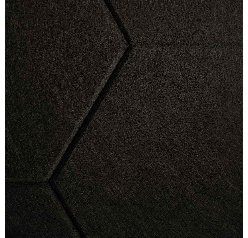 HOME DELUXE Akustikplatte Hexagon selbstklebend SILENT, (5-St) – Bild 5 von 5
