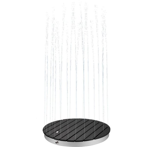 HOME DELUXE Gartendusche Bodendusche CALIA (bis zu 4 m, Anschluss: 3/4 Zoll), Outdoor-Dusche, Campingdusche, Außendusche