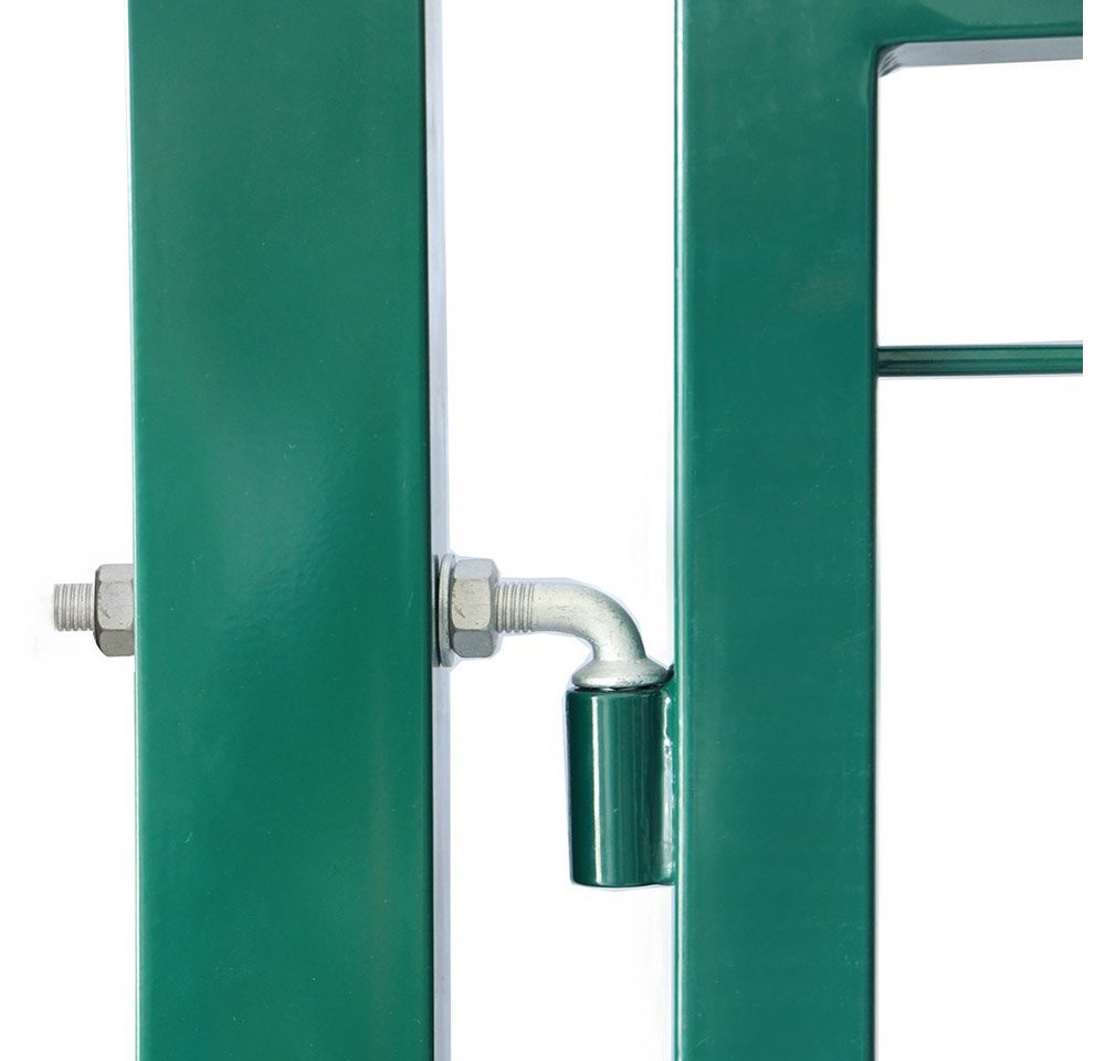 HOME DELUXE Gartentor Doppelstabmatten Gartentor PORTARIUS - Grün – Bild 5 von 5