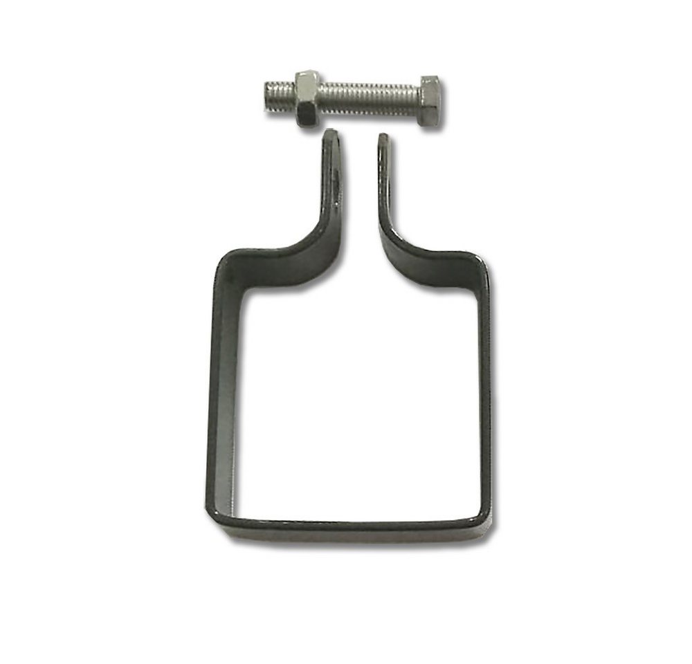 HOME DELUXE Gartentor Doppelstabmatten Gartentor PORTARIUS - Anthrazit, aus feuerverzinktem, rostbeständigem Stahl – Bild 5 von 5