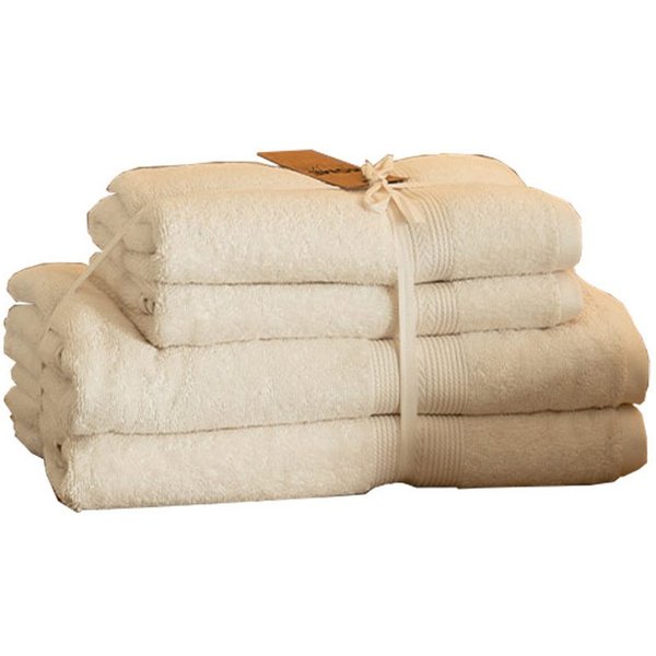HOME DELUXE Handtuch Set SOFT, Baumwolle (4-St), ultraweich & schnell trocknend, Badehandtuch, Handtücher