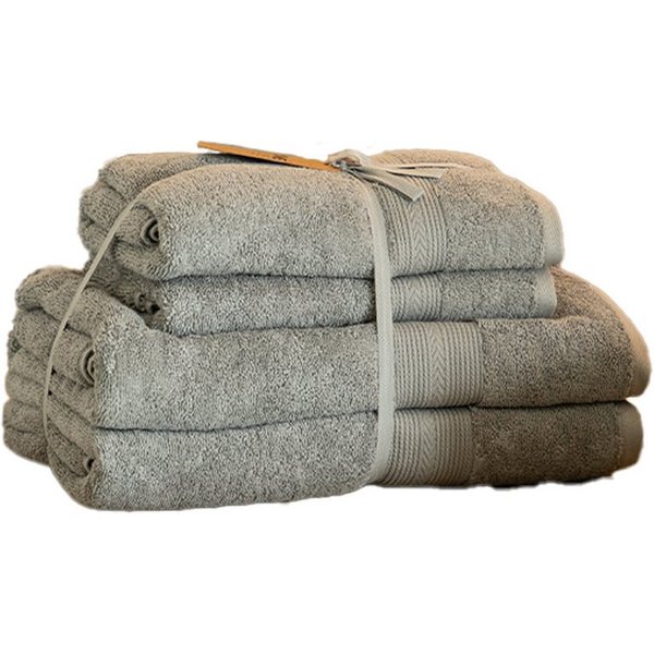 HOME DELUXE Handtuch Set SOFT, Baumwolle (4-St), ultraweich & schnell trocknend, Badehandtuch, Handtücher