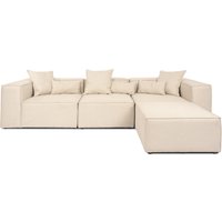 HOME DELUXE Sofa VERONA (L, Beige)