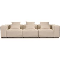 HOME DELUXE Sofa VERONA (M, Beige)