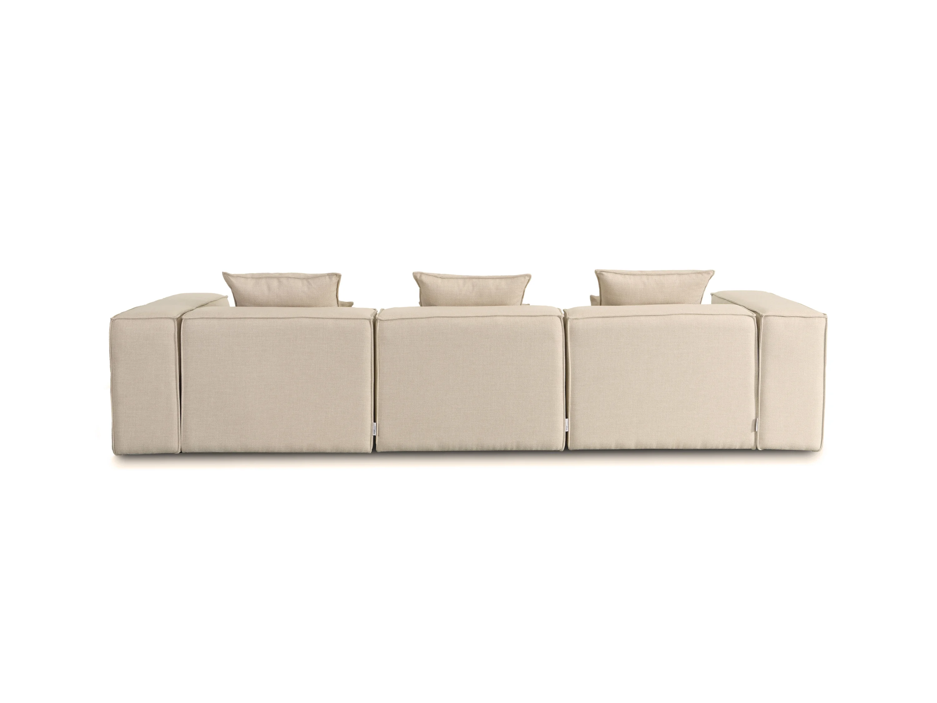 HOME DELUXE Sofa VERONA (M, Beige) – Bild 4 von 4