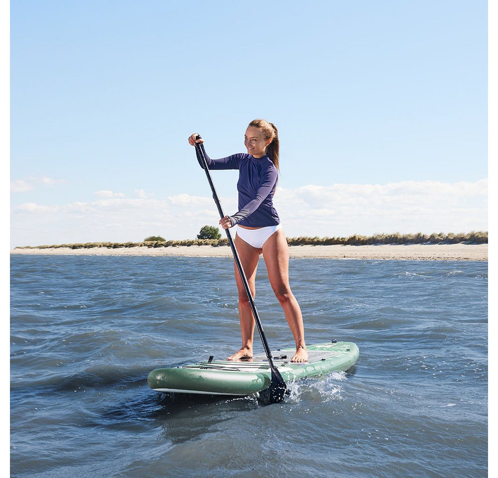 HOME DELUXE SUP-Board Stand Up Paddle Board MOANA, (mit Paddel, Pumpe & Transportrucksack), rutschfest & Single Layer Drop Stitch, Paddelboard, Paddling Board – Bild 2 von 5