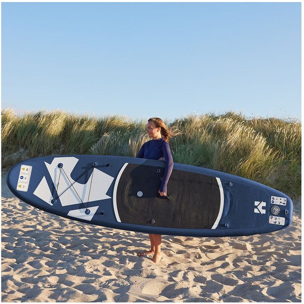 HOME DELUXE SUP-Board Stand Up Paddle Board MOANA, (mit Paddel, Pumpe & Transportrucksack), rutschfest & Single Layer Drop Stitch, Paddelboard, Paddling Board