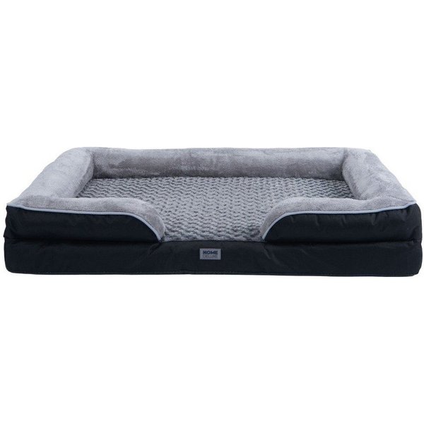 HOME DELUXE Tierbett Orthopädisches Hundebett SCOOBY, 100% Polyester, verschiedene Größen, gelenkschonend, Hundekissen, Hundesofa