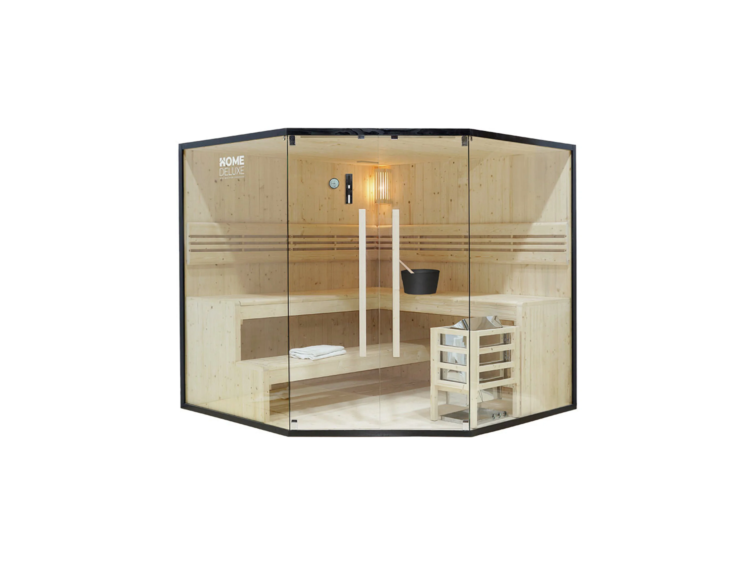 HOME DELUXE traditionelle Sauna SHADOW (XL BIG) – Bild 3 von 4