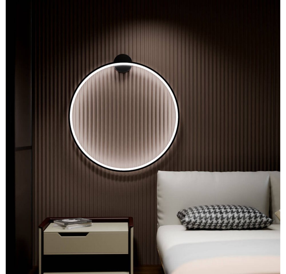 HOME DELUXE Wandleuchte RAYON, LED fest integriert, Individuell dimmbar & Memory-Funktion, Runde LED Wandlampe – Bild 3 von 4