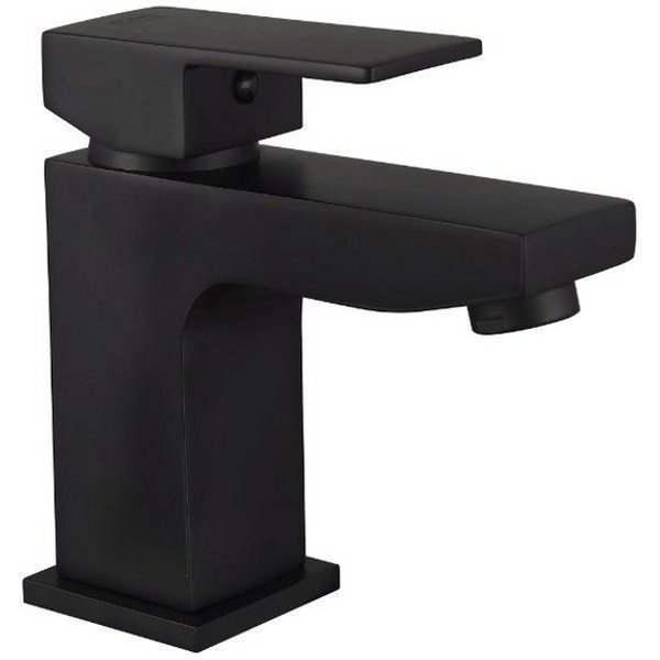 HOME DELUXE Waschtischarmatur AQUATIC - 13,5 x 4,2 x 13,2 cm Waschbeckenarmatur in Chrome, Wasserhahn, Badarmatur