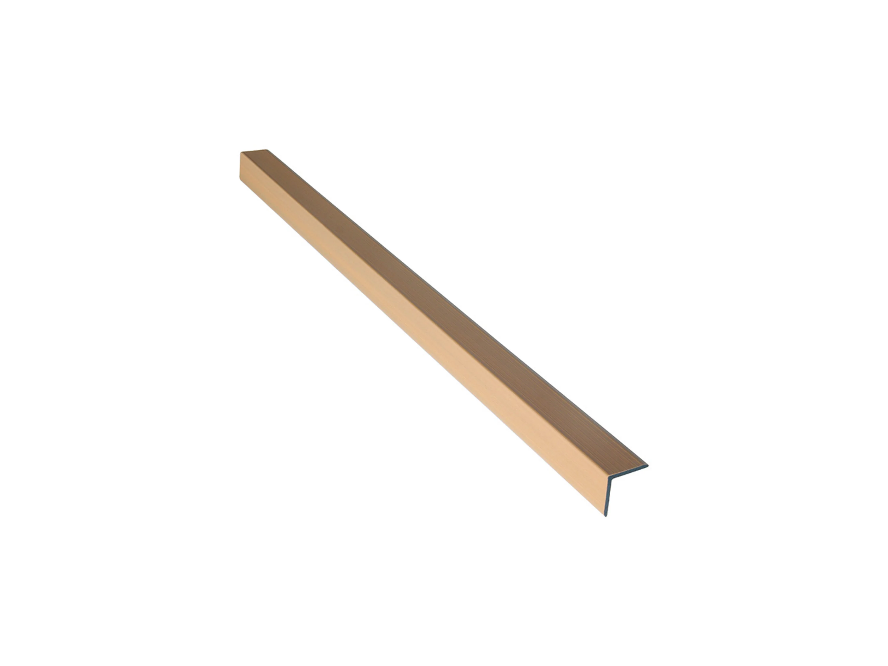 HOME DELUXE WPC Abschlussleiste »VIRO«, für Fassadenverkleidung "DUVAR" (10er Set, Teak) – Bild 2 von 4