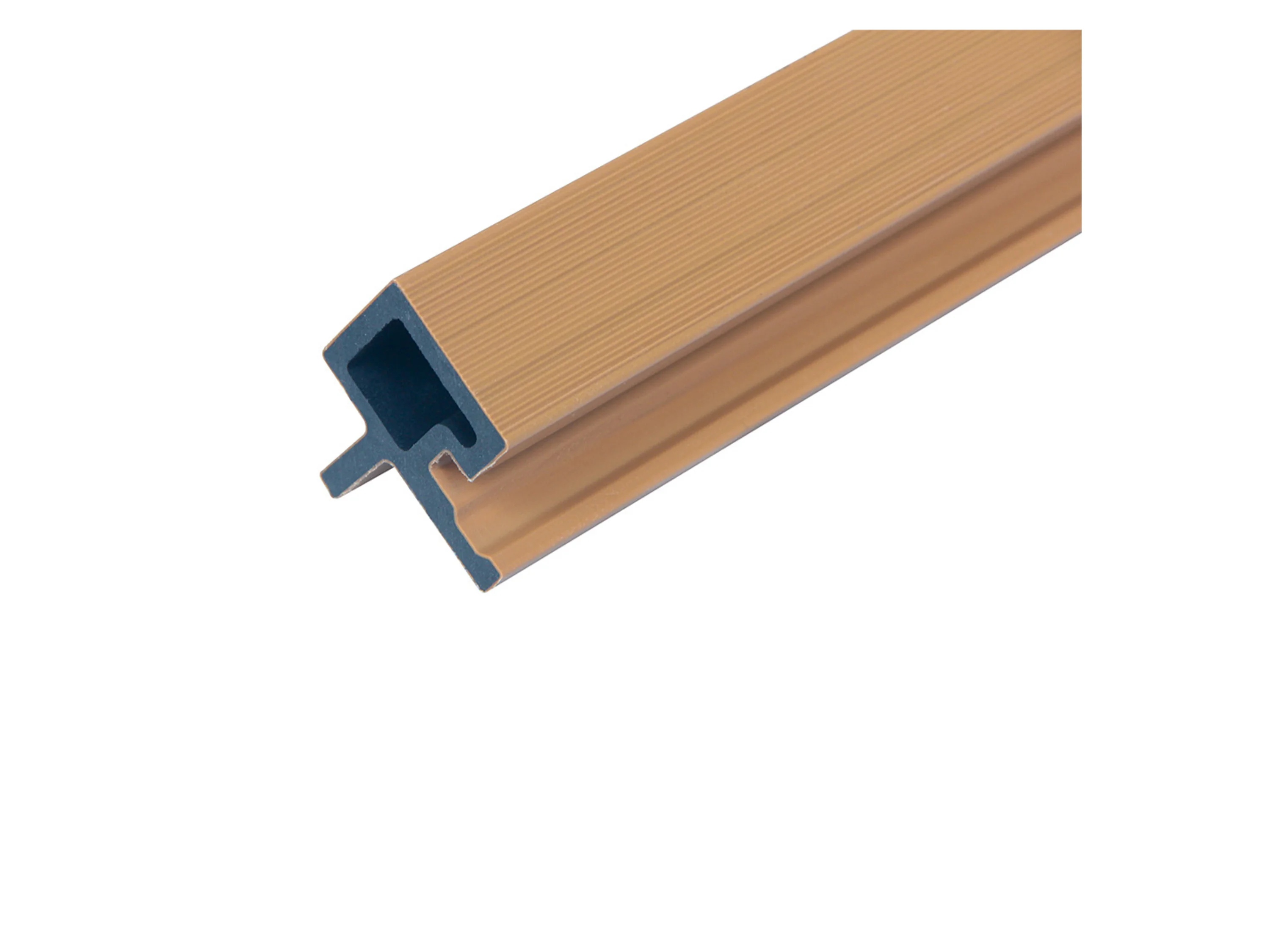 HOME DELUXE WPC Eckprofil »SANO«, für Fassadenverkleidung "DUVAR" (4er Set, Teak) – Bild 2 von 4