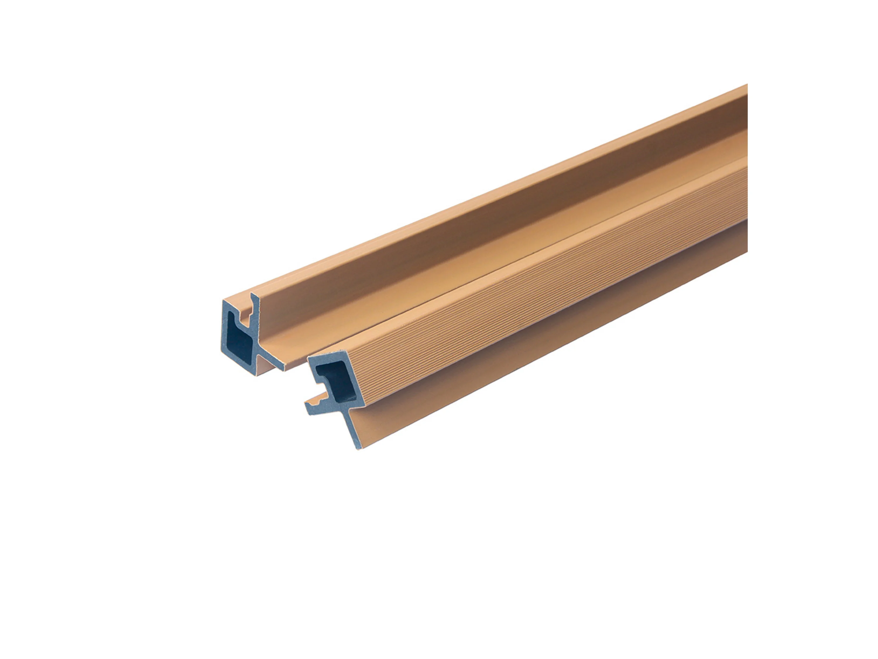 HOME DELUXE WPC Eckprofil »SANO«, für Fassadenverkleidung "DUVAR" (4er Set, Teak) – Bild 3 von 4