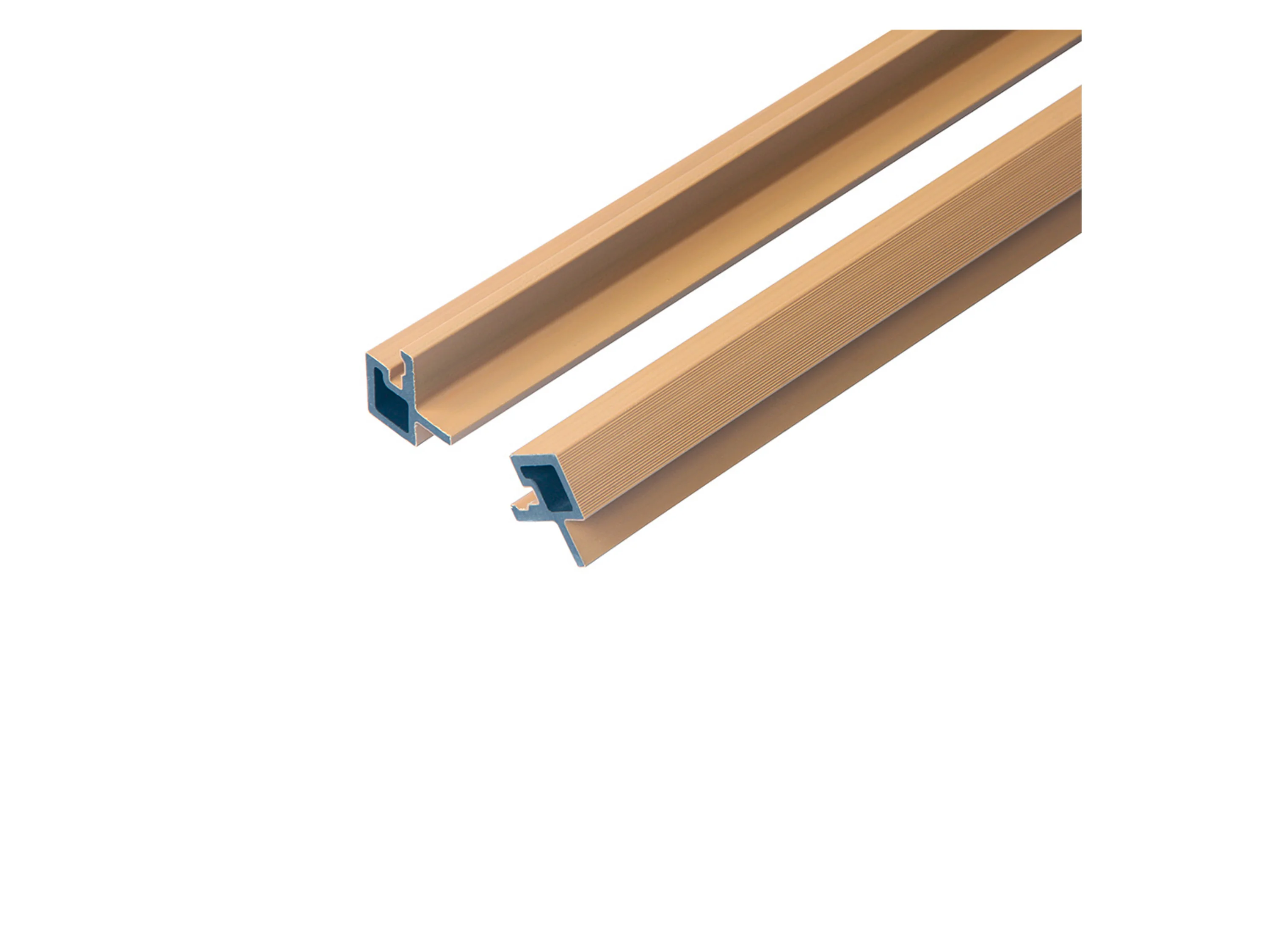 HOME DELUXE WPC Eckprofil »SANO«, für Fassadenverkleidung "DUVAR" (4er Set, Teak) – Bild 4 von 4