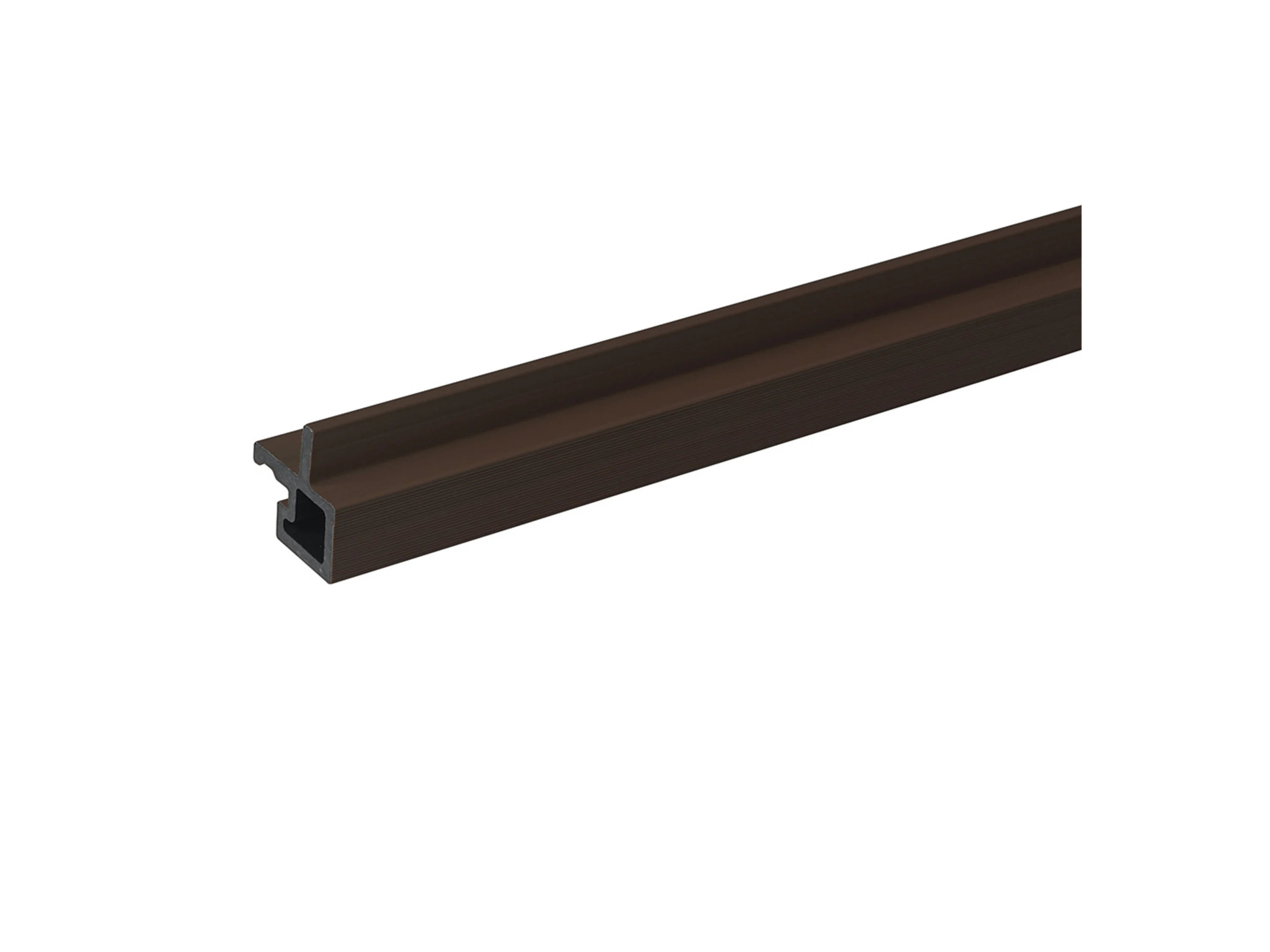 HOME DELUXE WPC Eckprofil »SANO«, für Fassadenverkleidung "DUVAR" (12er Set, Nussbaum) – Bild 2 von 4