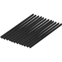 HOME DELUXE WPC Eckprofil »SANO«, für Fassadenverkleidung "DUVAR" (12er Set, Anthrazit)