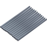 HOME DELUXE WPC Eckprofil »SANO«, für Fassadenverkleidung "DUVAR" (12er Set, Hellgrau)