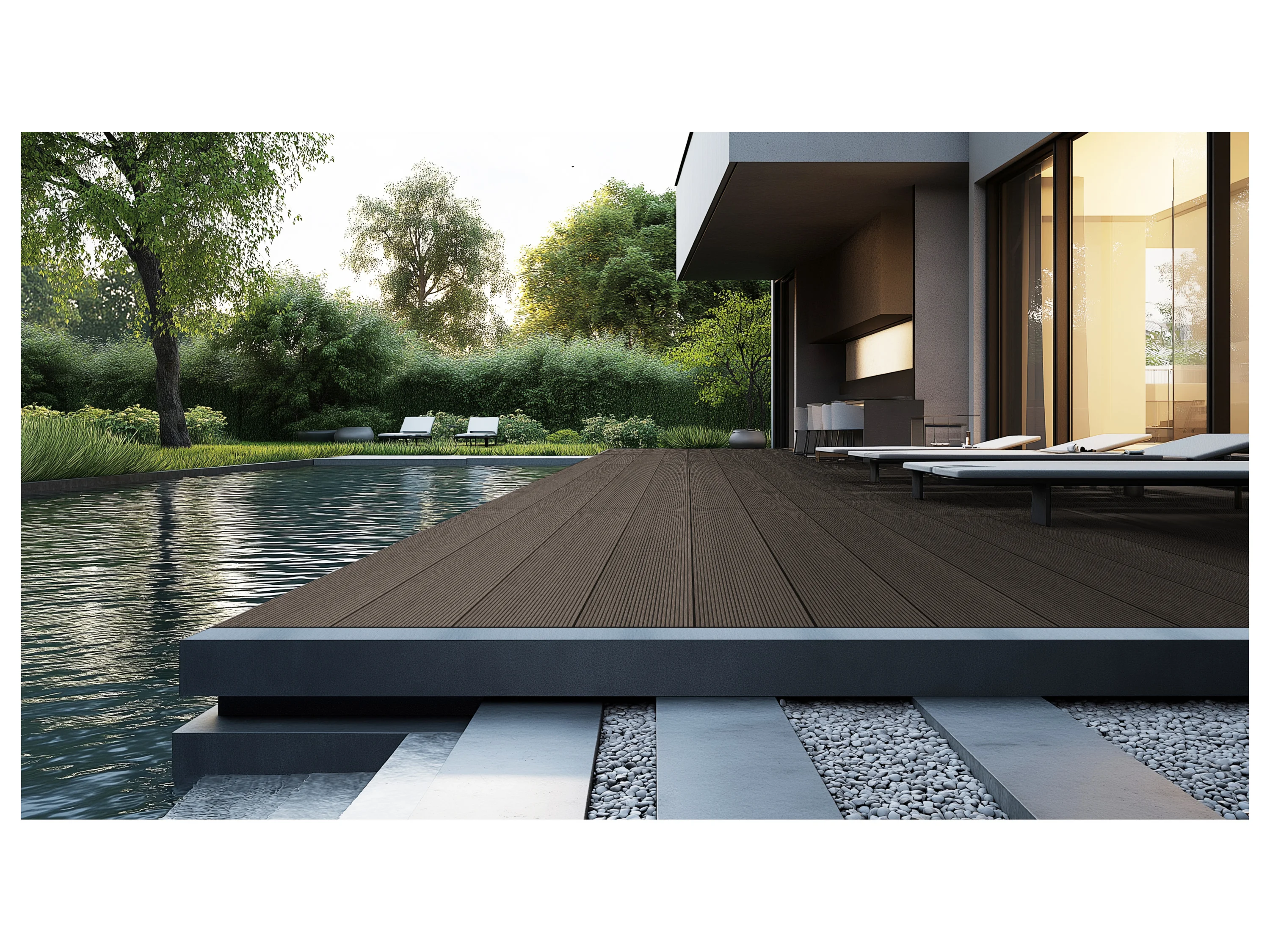 HOME DELUXE WPC Terrassendielen SAMANA (2,20 m) (20m², Dunkelbraun) – Bild 2 von 4