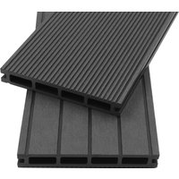 HOME DELUXE WPC Terrassendielen SAMANA (2,20 m) (2m², anthrazit)