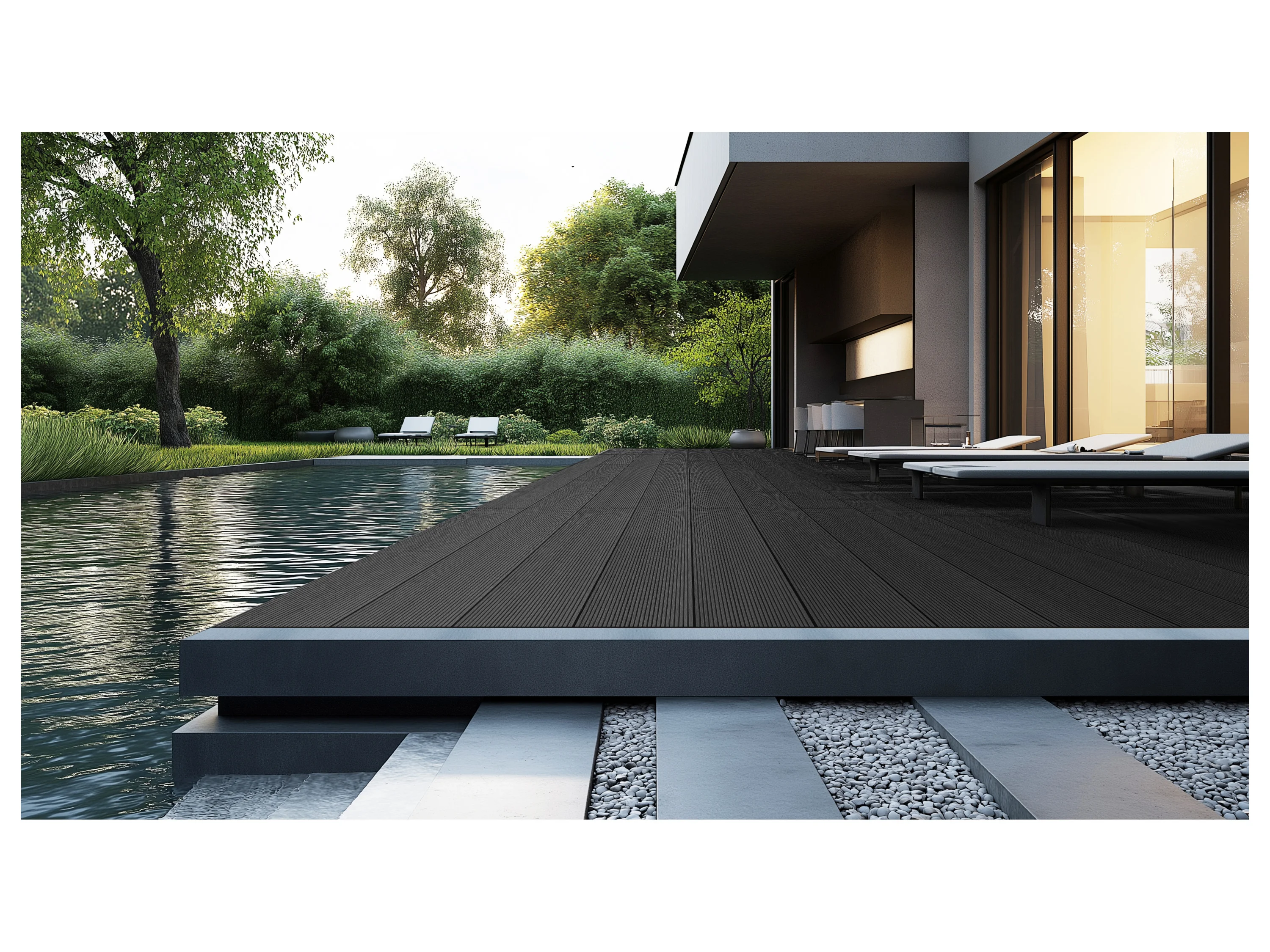 HOME DELUXE WPC Terrassendielen SAMANA (2,20 m) (2m², anthrazit) – Bild 2 von 4