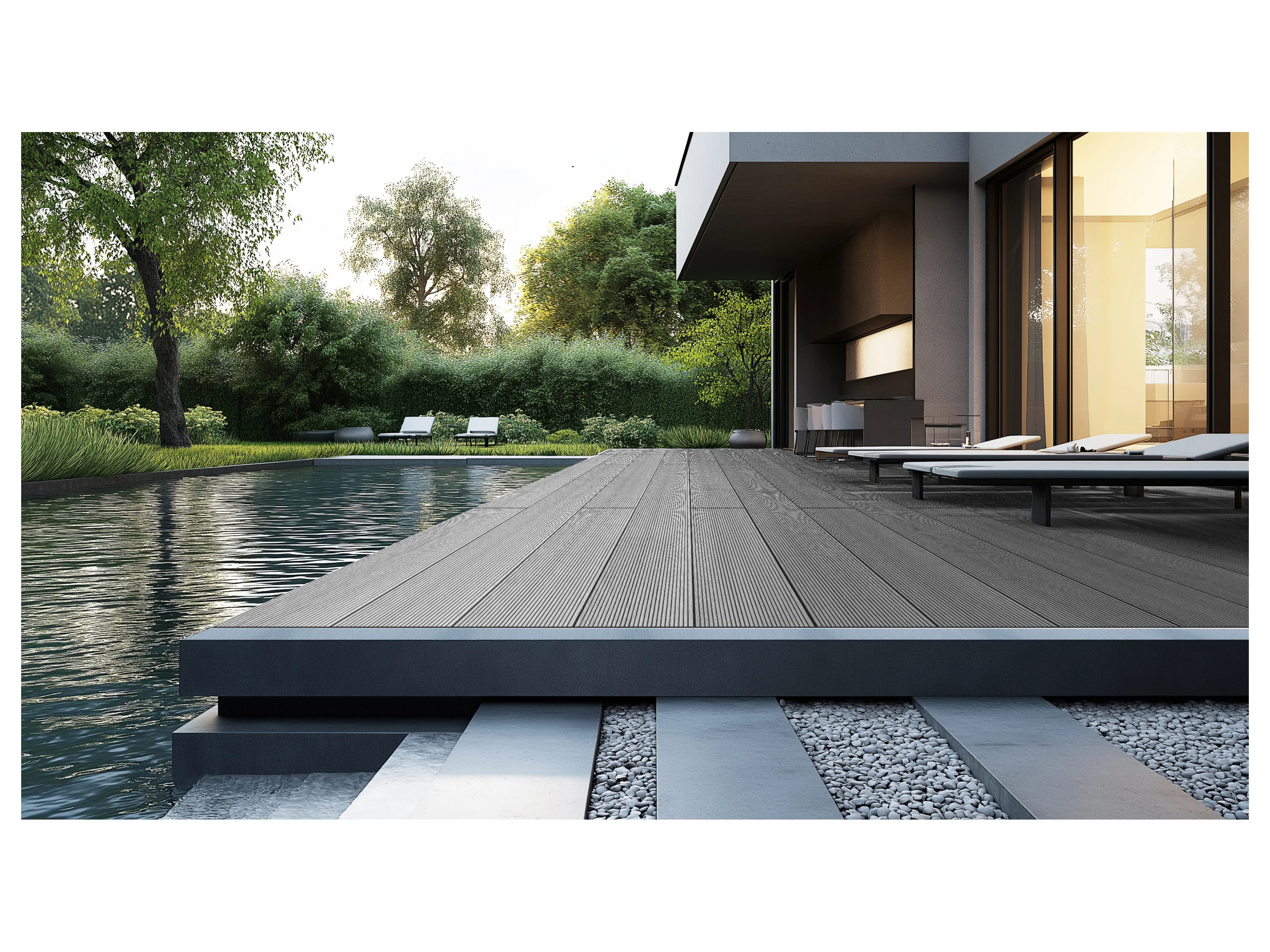 HOME DELUXE WPC Terrassendielen SAMANA (2,20 m) (20m², Hellgrau) – Bild 2 von 4