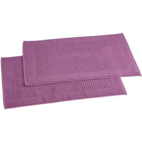 Home Ideas Badematte 2er Set Badvorleger Duschvorleger 50 x 75 cm Badematte, Pflegeleicht