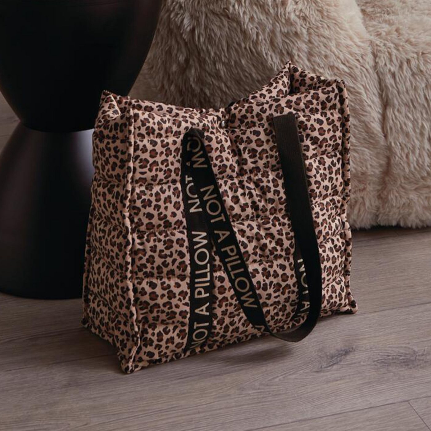 Home-trends24.de Freizeittasche Leo Print Shopper Freizeit Einkaufstasche Tasche – Bild 2 von 5