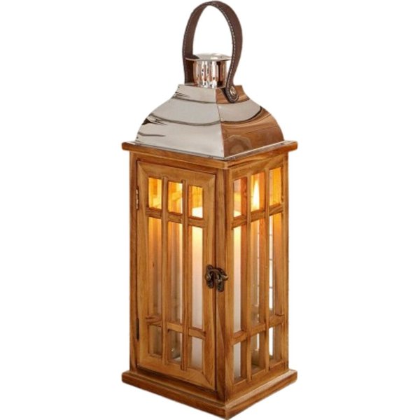 Home-trends24.de Kerzenlaterne Laterne Windlichter Kerzenhalter Kerzenständer Teelichthalter Holz