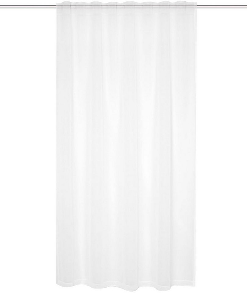 HOME WOHNIDEEN Gardine DOLLY (1 St), Multifunktionsband, transparent, Voile, transparent – Bild 3 von 5