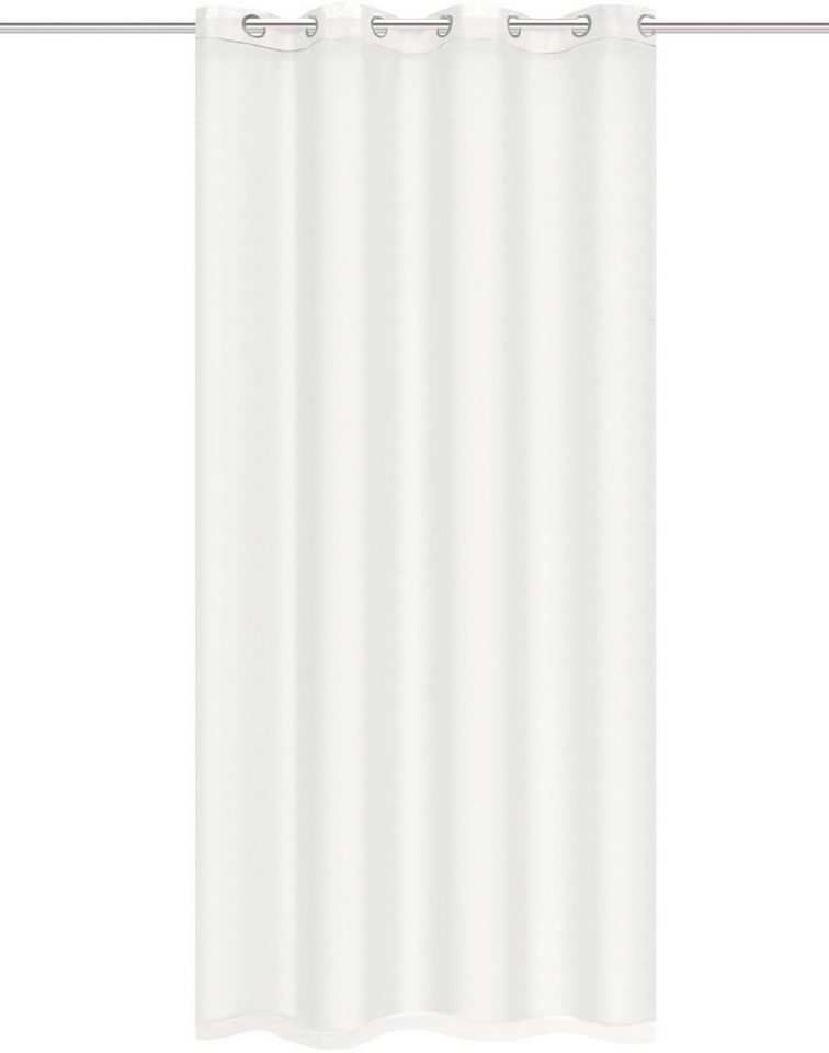 HOME WOHNIDEEN Gardine DOLLY, 1 Stück, Ösen, transparent (1 St), Ösen, transparent, Voile, transparent – Bild 2 von 5